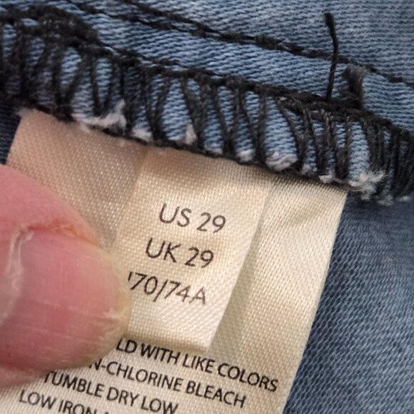 Anthropologie Pilcro Size 29 The Wanderer Utility Artsy Printed Pants Women's - Picture 11 of 14